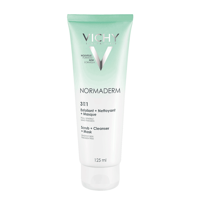 Vichy Normaderm 3-in-1 Scrub Cleanser & Mask