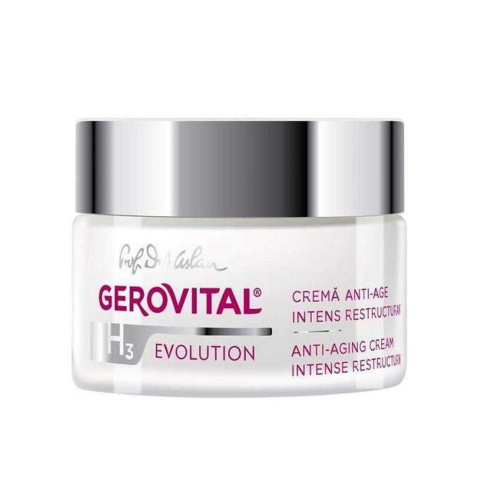 Gerovital H3 Evolution - Anti-aging Cream, Intense Restructuring - Visage Radieux Paris