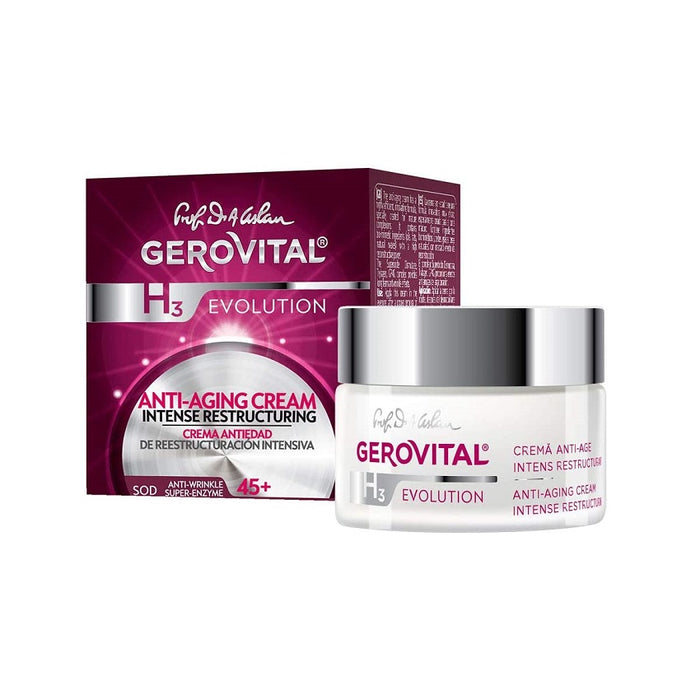 Gerovital H3 Evolution - Anti-aging Cream, Intense Restructuring - Visage Radieux Paris