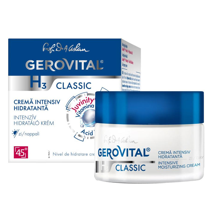 Gerovital H3 - Intensive Moisturizing Cream - Visage Radieux Paris
