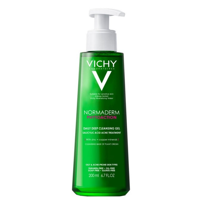 VICHY -  NORMADERM phytoaction daily deep cleansing gel - Visage Radieux Paris